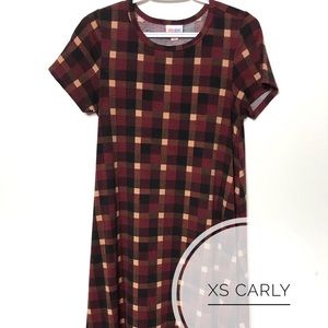 LuLaRoe xs Carly dress